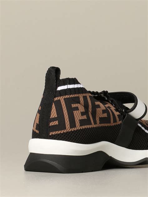 fendi mesh sneakers